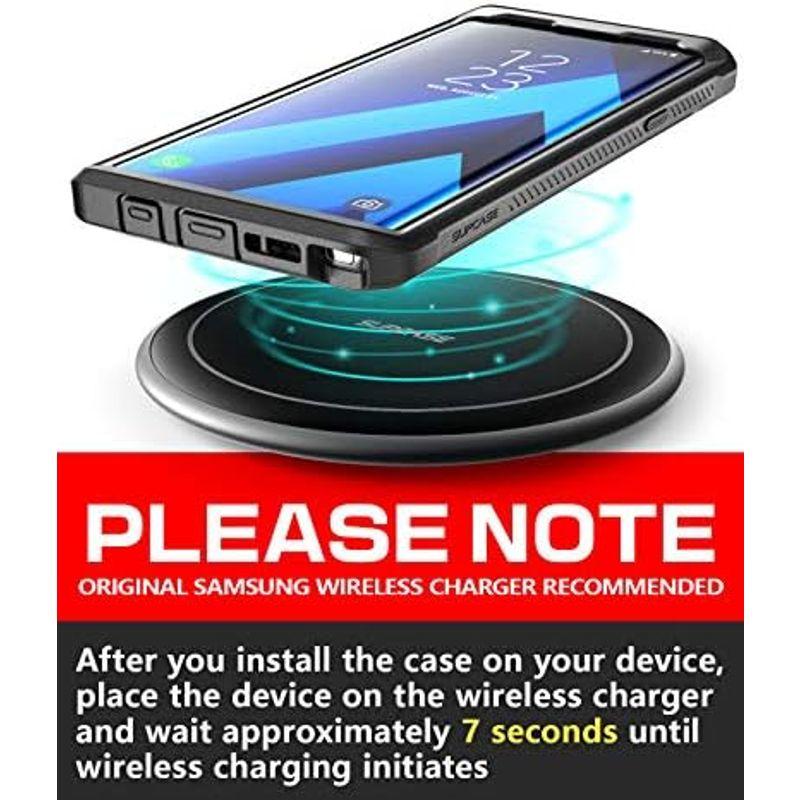 SUPCASE Galaxy Note9 ケース SC-01L SCV40対応 米軍MIL規格取得 液晶画面フィルム 腰かけクリップ 付き｜stationeryfactory｜05