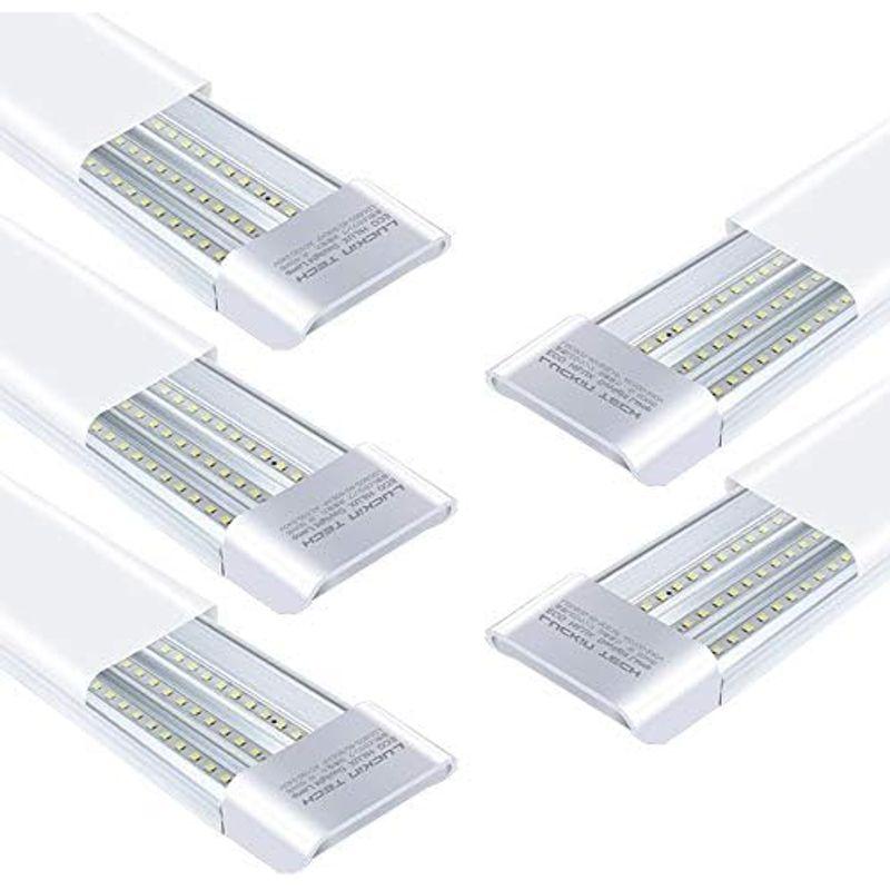 【返品送料無料】 LED蛍光灯，蛍光灯，LEDベースライト 3本相当 超高輝度LEDベースライト 80W形 40W消費電力 昼光色(6000K) 器具一体型