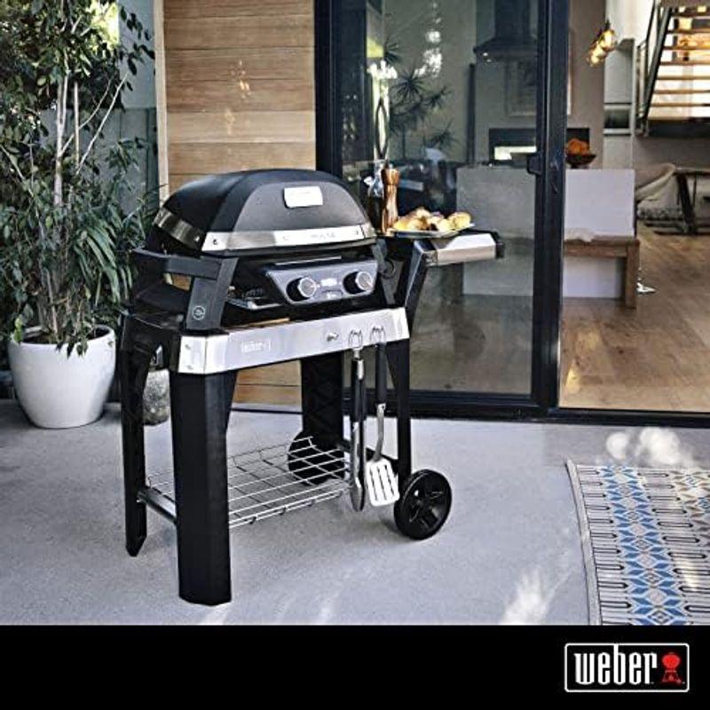 ウェーバー(Weber) バーベキュー コンロ Pulse専用カート 電気 スマートデバイス BBQ グリル 蓋付き キャンプ 卓上 653｜stationeryfactory｜08