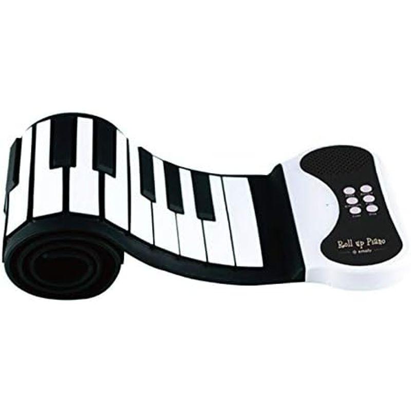 スマリー(SMALY) 電子ピアノ ロールアップピアノ 49鍵盤 持ち運び (スピーカー内蔵) SMALY-PIANO-49｜stationeryfactory｜02