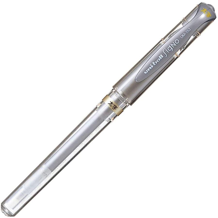 三菱鉛筆ユニボールシグノ 太字 日本メーカー新品 多様な 銀UM153.26