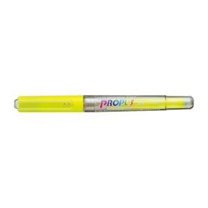 爆買い送料無料 最安値級価格 三菱鉛筆プロパス カートリッジ蛍光ペン 黄PUS155.2