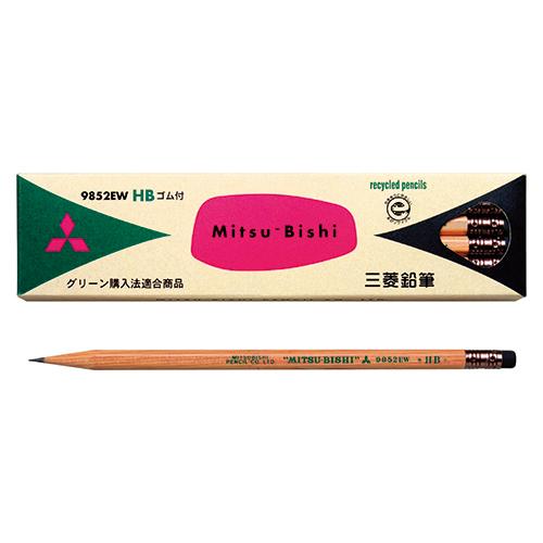三菱鉛筆リサイクル鉛筆 ｈｂ １２本入 人気上昇中 K9852ew Hb