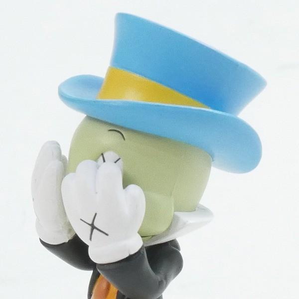 カウズ KAWS ×MEDICOM TOY Pinocchio & Jiminy Cricket フィギュア 赤