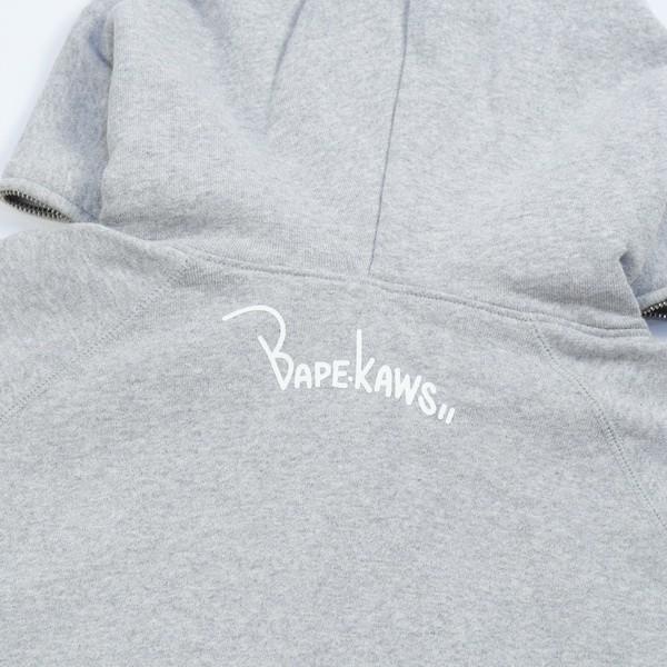 ア ベイシング エイプ A BATHING APE ×KAWS フクロウマイロジップ