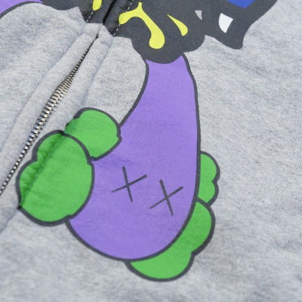 ア ベイシング エイプ A BATHING APE ×KAWS フクロウマイロジップ