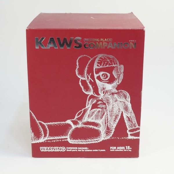 カウズ KAWS ×MEDICOM TOY COMPANION Resting Place フィギュア 茶