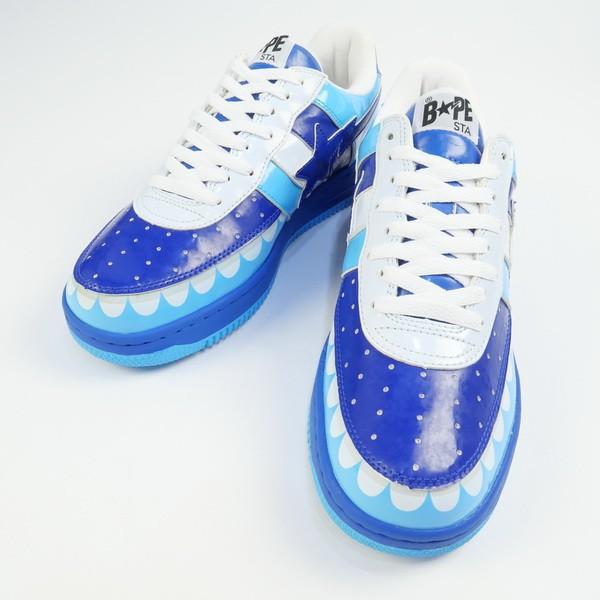 ア ベイシング エイプ A BATHING APE ×KAWS カウズ BAPESTA エナメル