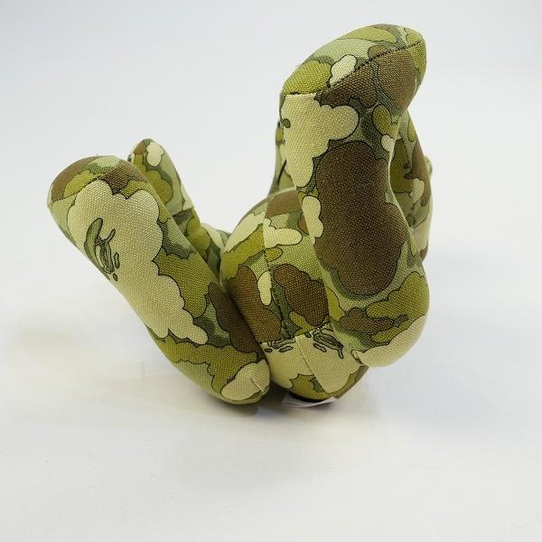 ア ベイシング エイプ A BATHING APE ×KAWS クラウドサル迷彩柄ベアー