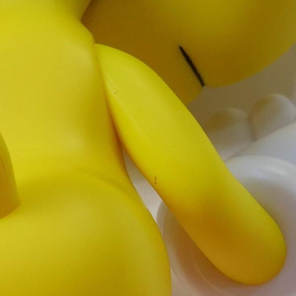 カウズ KAWS ×MEDICOM TOY TWEETY トゥイーティー フィギュア 黄 Size