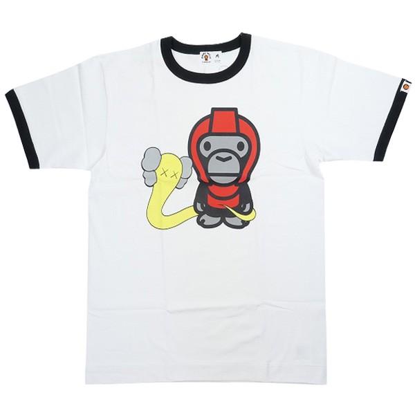 ア ベイシング エイプ A Bathing Ape Kaws カウズ ソルジャー ベンディートリムtシャツ 白 Size M 新古品 未使用品 Www Arilab Com Tr Index Php