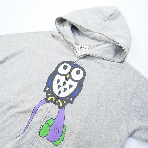 ア ベイシング エイプ A BATHING APE ×KAWS カウズ フクロウマイロ