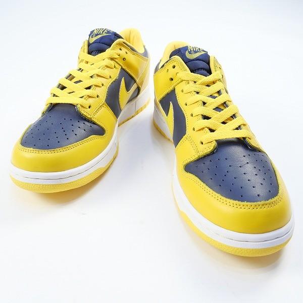 ナイキ NIKE DUNK LOW VARSITY MAIZE/MIDNIGHT NAVY 630358-741 1999年  