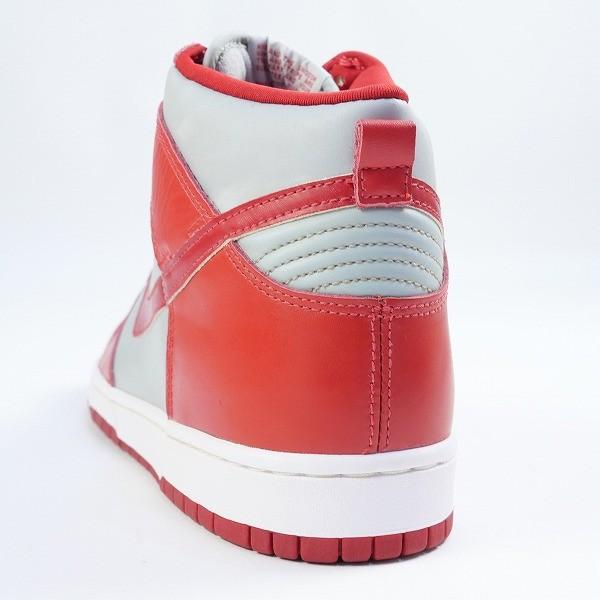 ナイキ NIKE DUNK HIGH LE SILVER/VARSITY RED 630335-061 1999