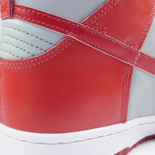 ナイキ NIKE DUNK HIGH LE SILVER/VARSITY RED 630335-061 1999