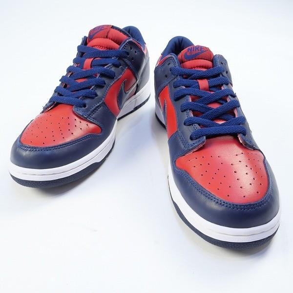 ナイキ NIKE DUNK LOW VARSITY RED/MIDNIGHT NAVY 630358-641 ナイキ NIKE DUNK LOW VARSITY RED/MIDNIGHT NAVY 630358-641