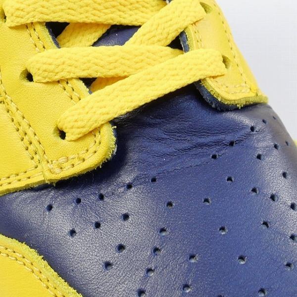 NIKE ナイキ DUNK LOW VARSITY MAIZE/MIDNIGHT NAVY 630358-741 1999年
