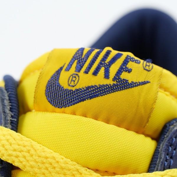 ナイキ NIKE DUNK LOW MIDNIGHT NAVY/VARSITY MAIZE 630358-471 2002年