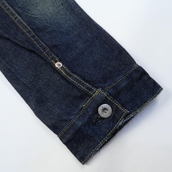 SEQUEL×Fragment Design DAMEGED DENIM JACKT INDIGO USED加工デニムジャケット【XL】 【新古品・未使用品】｜stay246｜06