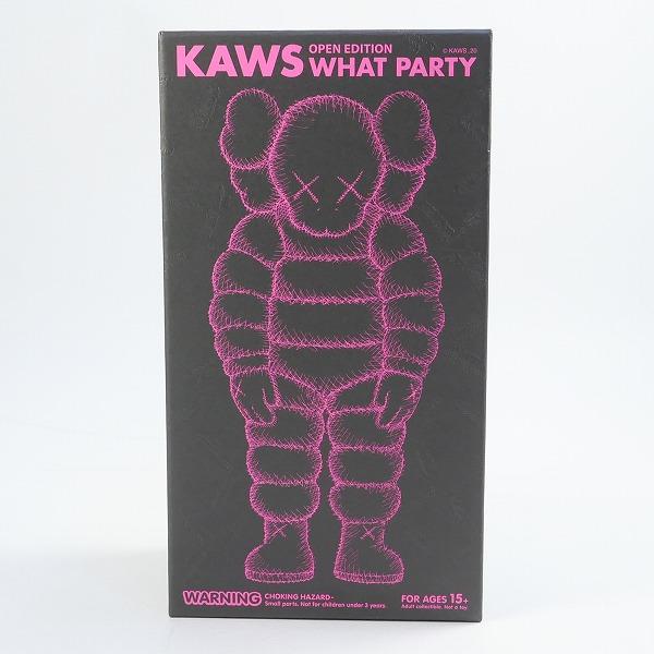 カウズ KAWS ×MEDICOM TOY メディコムトイ WHAT PARTY フィギュア ピンク Size【フリー】 【新古品・未使用品】｜stay246｜03