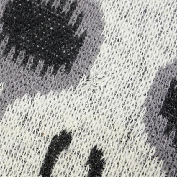 アットラスト At Last ＆ Co PATTERN KNIT SKULL パターンニット 黒