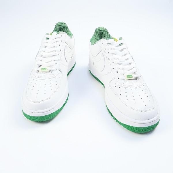 信頼 ナイキ Nike Air Force 1 Plus West Indies 1 111 スニーカー 白緑 Size 27 0cm 中古品 ほぼ新品 中古 55 以上節約 Cataractresearch Org