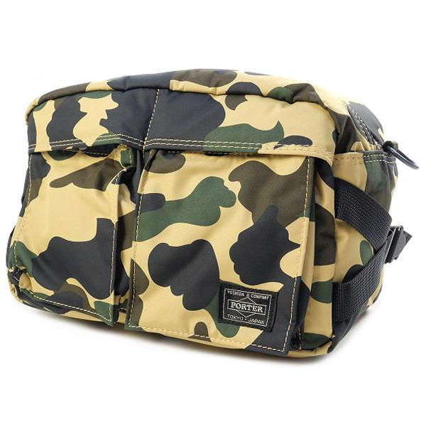数量限定 ア ベイシング エイプ A Bathing Ape Porter ポーター 1stサル迷彩柄ウエストバッグ 黄 Size フリー 品 良い 訳ありセール格安 Aleefsurgical Com