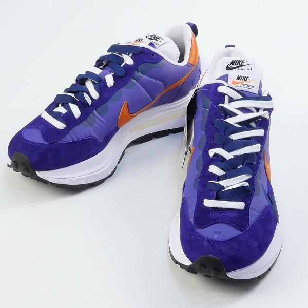 ナイキ NIKE ×sacai サカイ VAPORWAFFLE DD1875-500 スニーカー 紫 