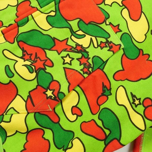 A BATHING APE 21AW STA CAMO SHARK ZIP HOODIE サイケサル迷彩柄
