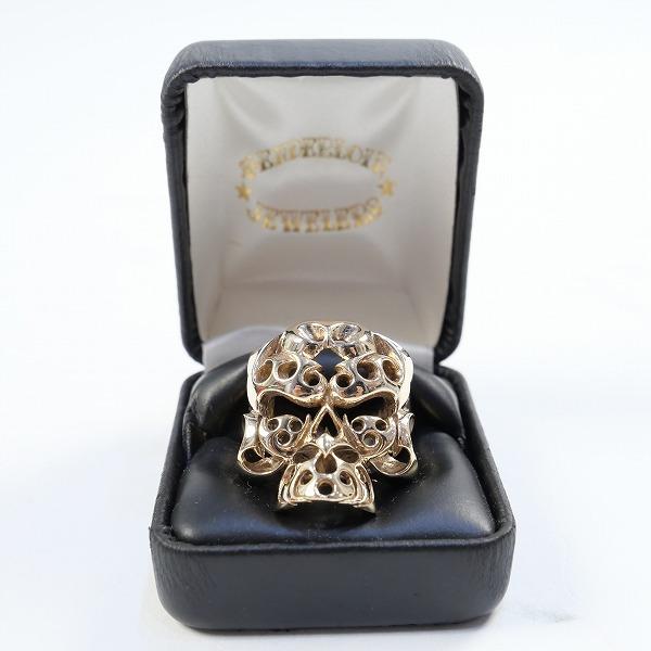 テンダーロイン TENDERLOIN T-SKULL RING GOLD ボルネオスカルリング