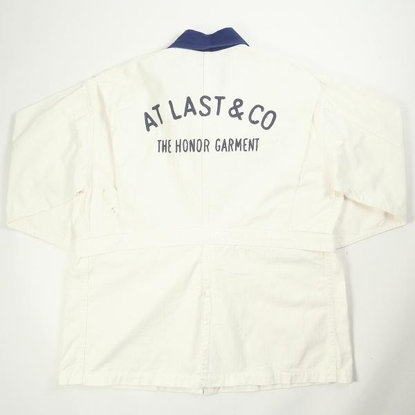 アットラスト At Last ＆ Co ENGINEER COAT エンジニアコート 白 Size