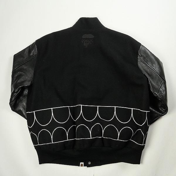 KAWS × A BATHING APE® スタジャン black S size
