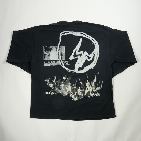 Travis Scott CACTUS JACK × Fragment Design FOR FRAGMENT LOGO L/S