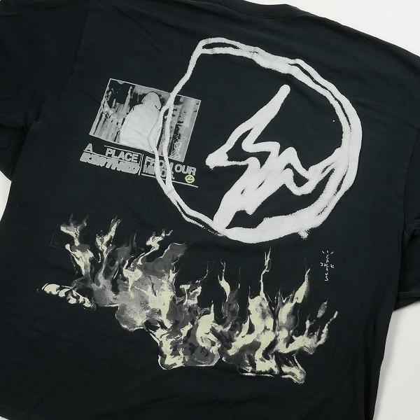 Travis Scott CACTUS JACK × Fragment Design FOR FRAGMENT LOGO L/S