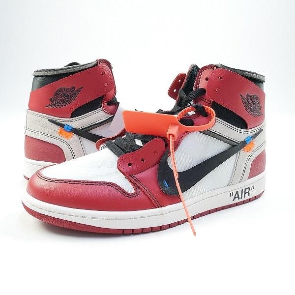 OFF WHITE オフホワイト ×NIKE ナイキ THE 10 AIR JORDAN 1 AA3834-101