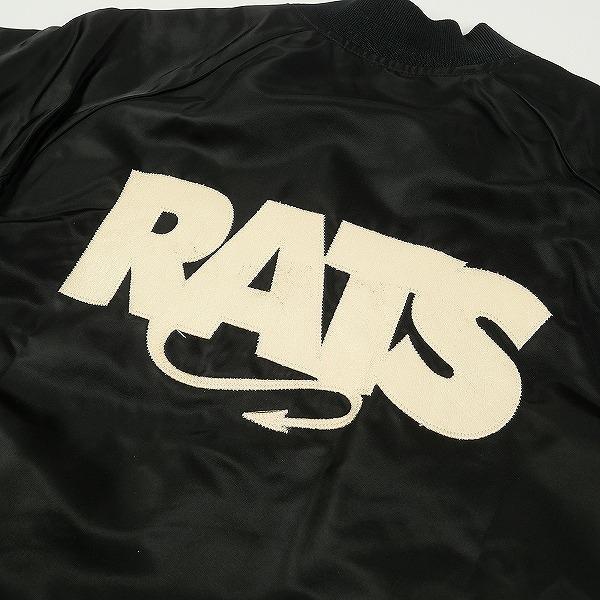 TENDERLOIN テンダーロイン ×RATS ラッツ STADIUM JKT ジャケット 黒