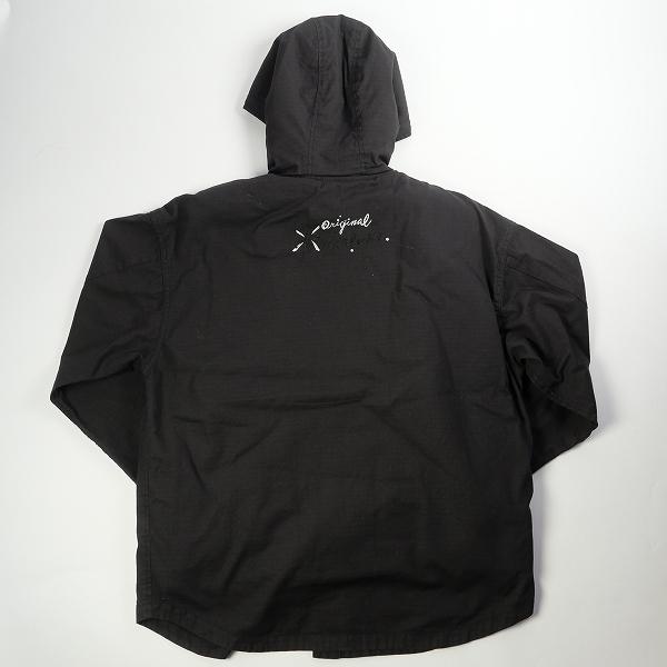 TENDERLOIN テンダーロイン RIP STOP BDU HOODED ジャケット 黒 Size