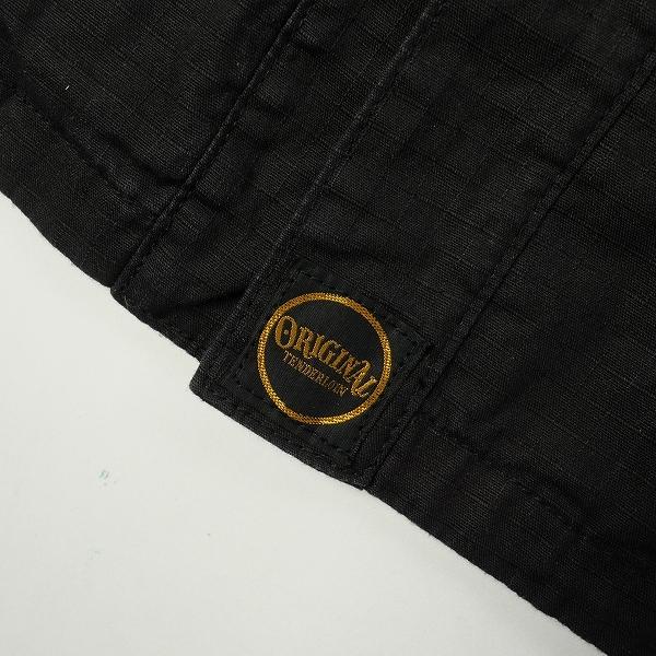 TENDERLOIN テンダーロイン RIP STOP BDU HOODED ジャケット 黒 Size