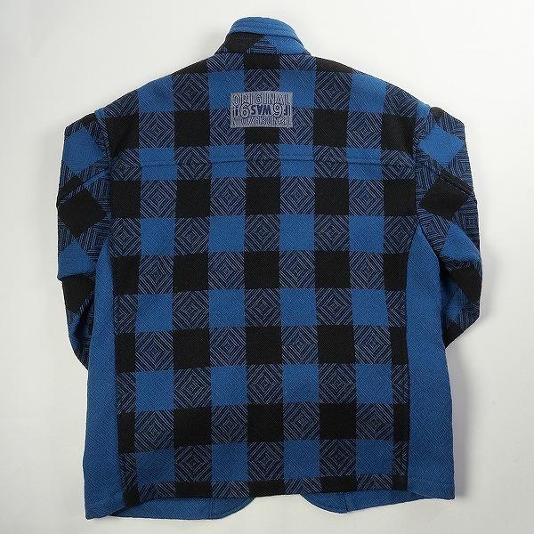 TENDERLOIN テンダーロイン MELTON CPO JKT ジャケット 青 Size 【M