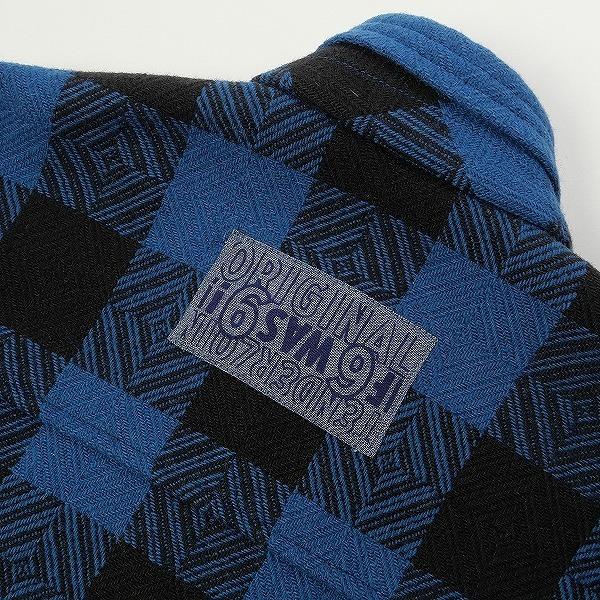 TENDERLOIN テンダーロイン MELTON CPO JKT ジャケット 青 Size 【M