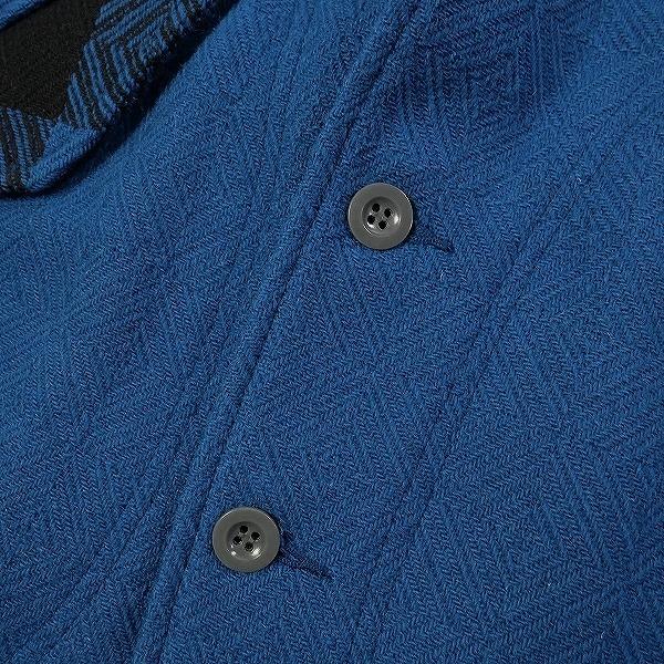TENDERLOIN テンダーロイン MELTON CPO JKT ジャケット 青 Size 【M