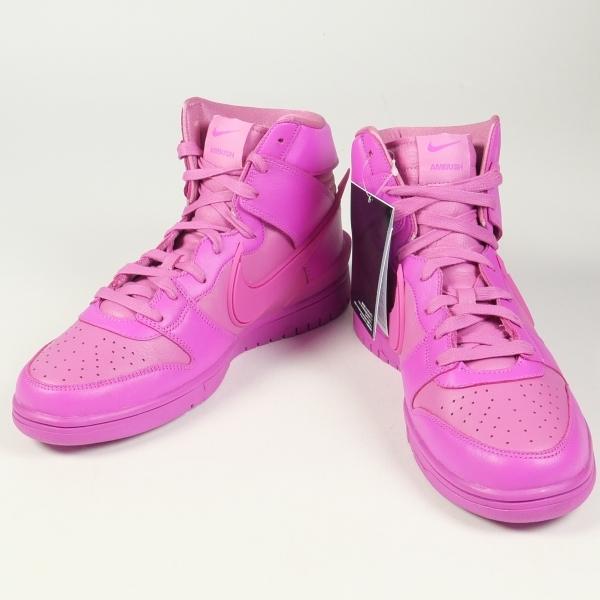 NIKE ナイキ ×AMBUSH Dunk High Pink CU7544-600 スニーカー ピンク 