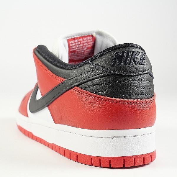 NIKE ナイキ SB DUNK LOW PRO CHICAGO BQ6817-600 スニーカー 赤白