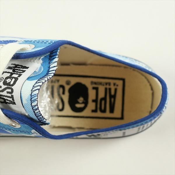 A BATHING APE ア ベイシング エイプ STA スニーカー 水色 Size 【25.5