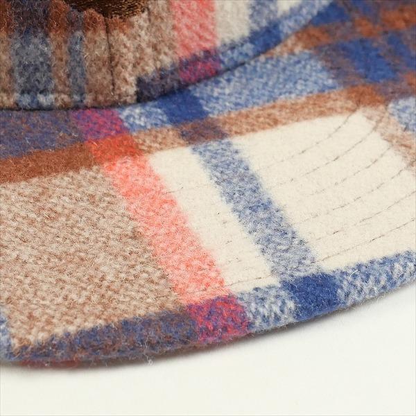 A BATHING APE ア ベイシング エイプ チェック柄サル顔刺繍イヤー