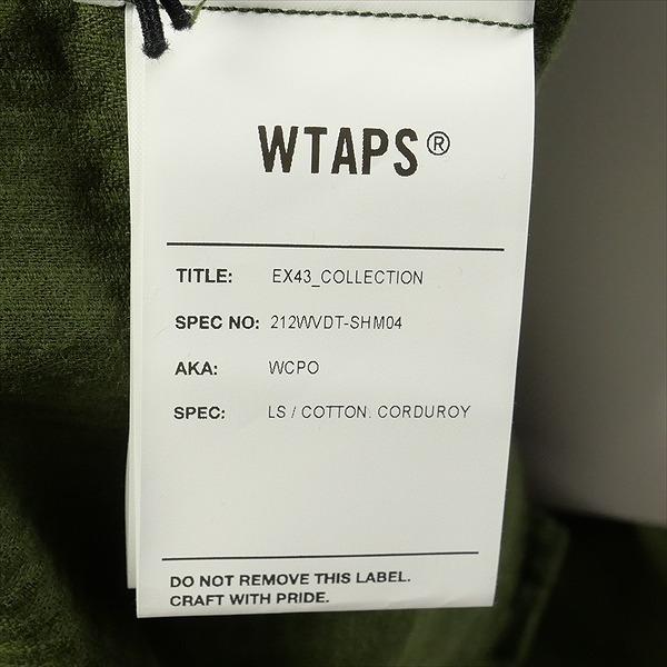 WTAPS ダブルタップス 21AW WCPO / COTTON. CORDUROY コーデュロイ長袖