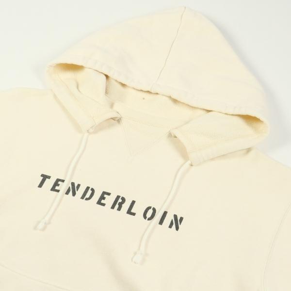 TENDERLOIN テンダーロイン T-HOODED 後付けパーカー ナチュラル Size 