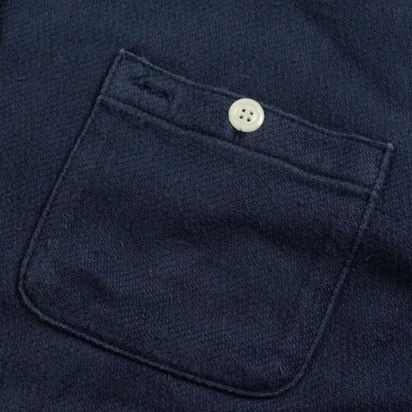 TENDERLOIN テンダーロイン T-HEAVY FLANNEL SHT SOLID 長袖シャツ 紺