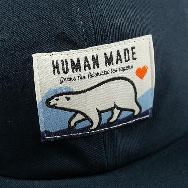HUMAN MADE ヒューマンメイド 22SS 4PANEL TWILL CAP キャップ 紺 Size