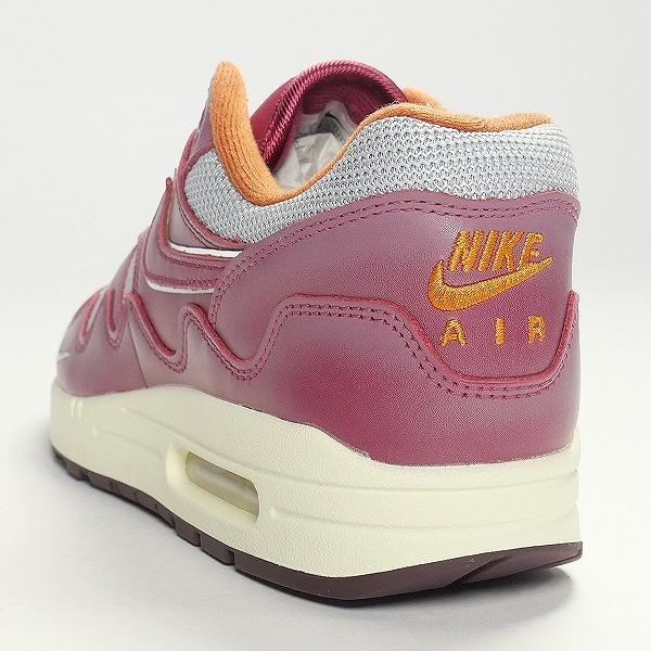 NIKE ナイキ ×Patta パタ AIR MAX 1 / P Night Maroon DO9549-001